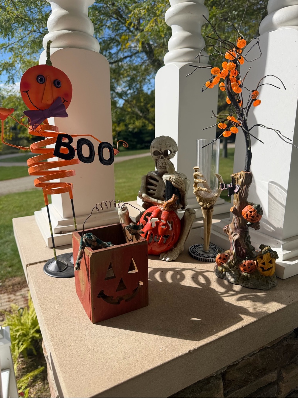 Large Halloween Decor Bundle | Porch & Indoor Decorations | 18+ Pieces